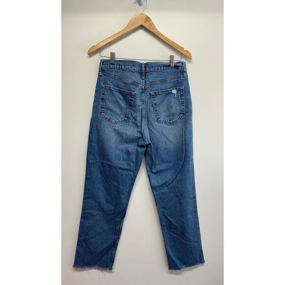 GAP Women's Straight Leg Jeans - Blue - Picture 9 of 12